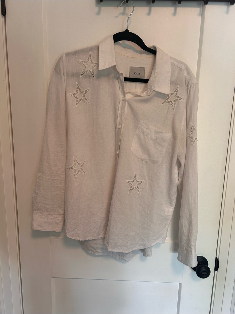 Rails White Shirt with Stars